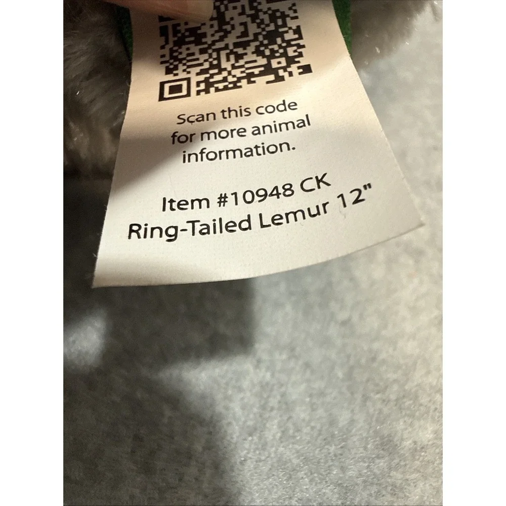 Wild Republic Ring Tailed Lemur Plush 12
